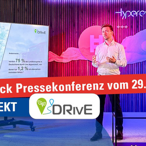 Rückblick Pressekonferenz Projekt DRivE